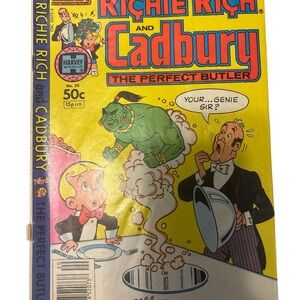 Richie Rich and Cadbury #20 Harvey Comics Vintage 1981 Bronze Age